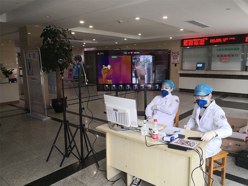 醫(yī)院智能紅外體溫檢測系統(tǒng)